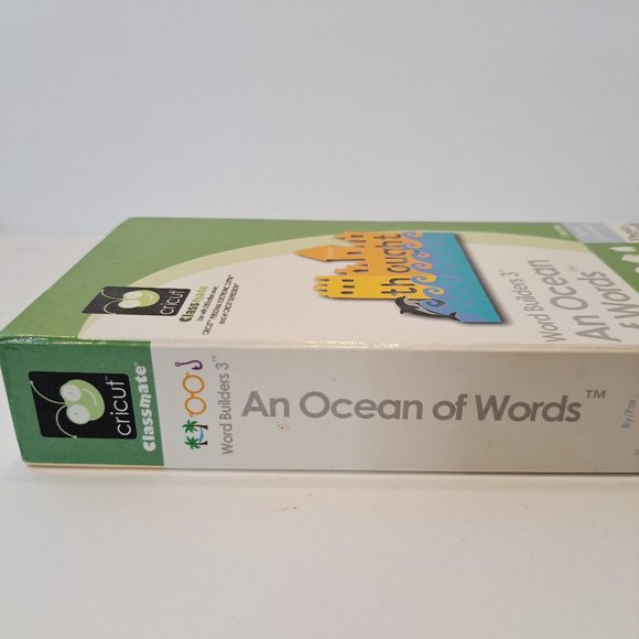 Cricut An Ocean of Words Cricut Die Cut - Picture 3 of 6